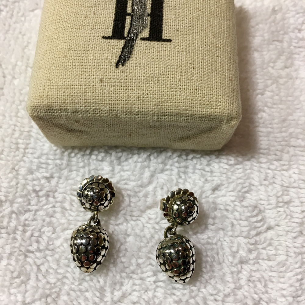 John Hardy - Dot Dangle Drop Earrings